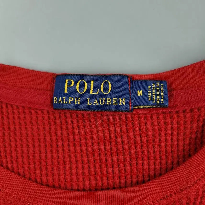 [BUNJANG] Polo Ralph Lauren Red Charcoal Pony Waffle Cotton Long Sleeve T-shirt / 리바이스 511 흑청 블랙탭 슬림 스트레이트핏 블랙진 청바지 데님팬츠 3