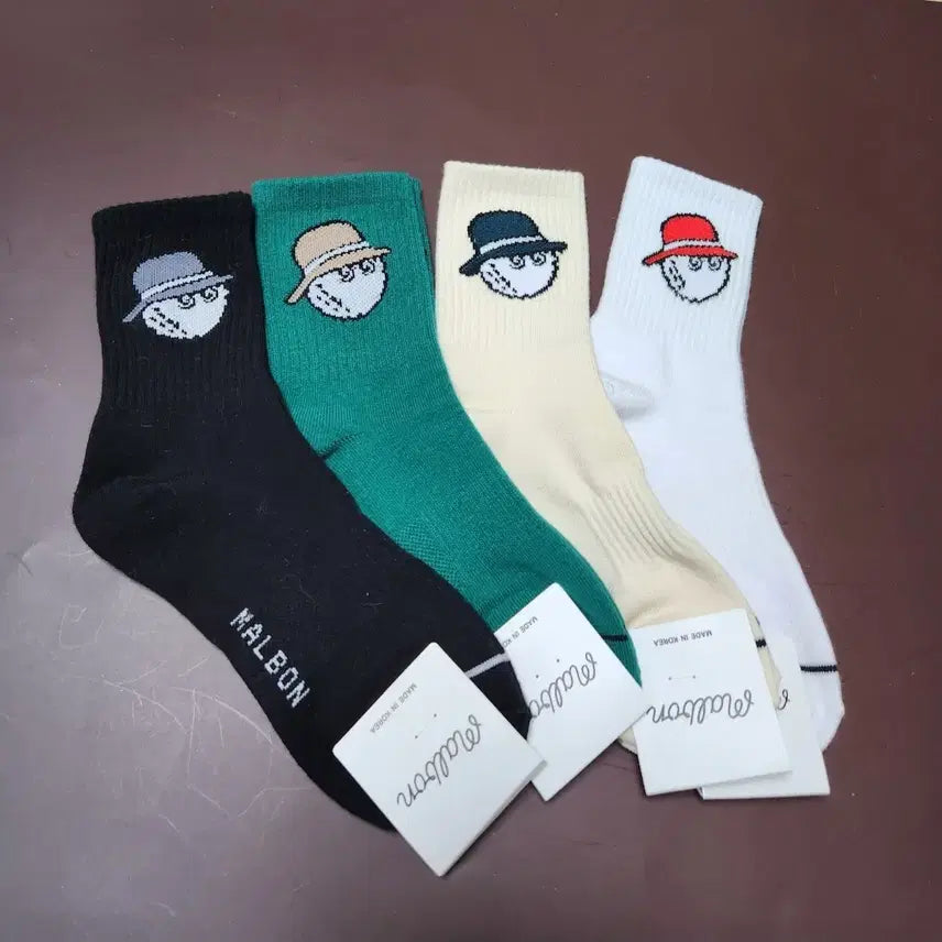 [BUNJANG] Malbon Golf Socks (10 Pairs) / 말본 골프양말 10켤레