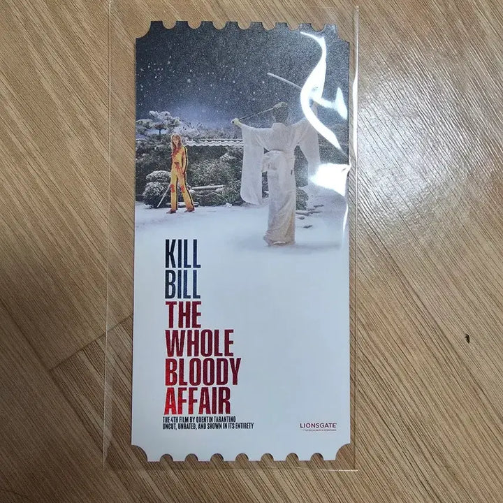 [BUNJANG] Kill Bill: The Whole Bloody Affair Original Ticket / 킬빌: 더홀블러디어페어 오리지널 티켓 판매