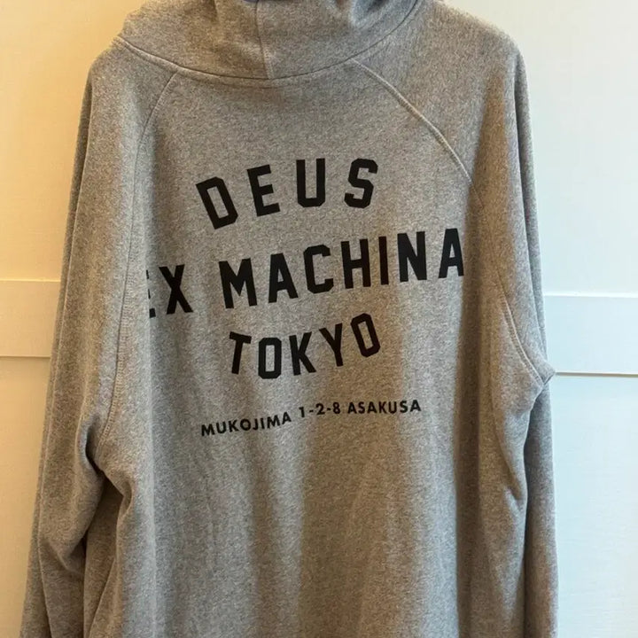 [BUNJANG] Deus Tokyo Hoodie Gray / 데우스 도쿄 후드티 그레이