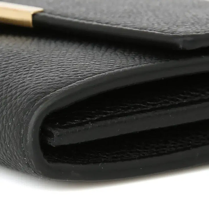 [BUNJANG] Ferragamo Gancini Long Wallet ID Pocket Vara Gold 22D150 / 페라가모 간치니 장지갑 ID포켓 바라 월렛 골드 22D150