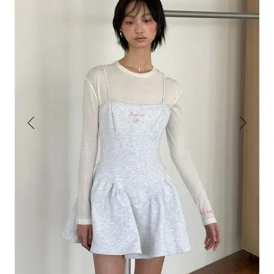 [BUNJANG] PR Fairy Sweat Mini Dress / PR Fairy Sweat Mini Dress 새상품