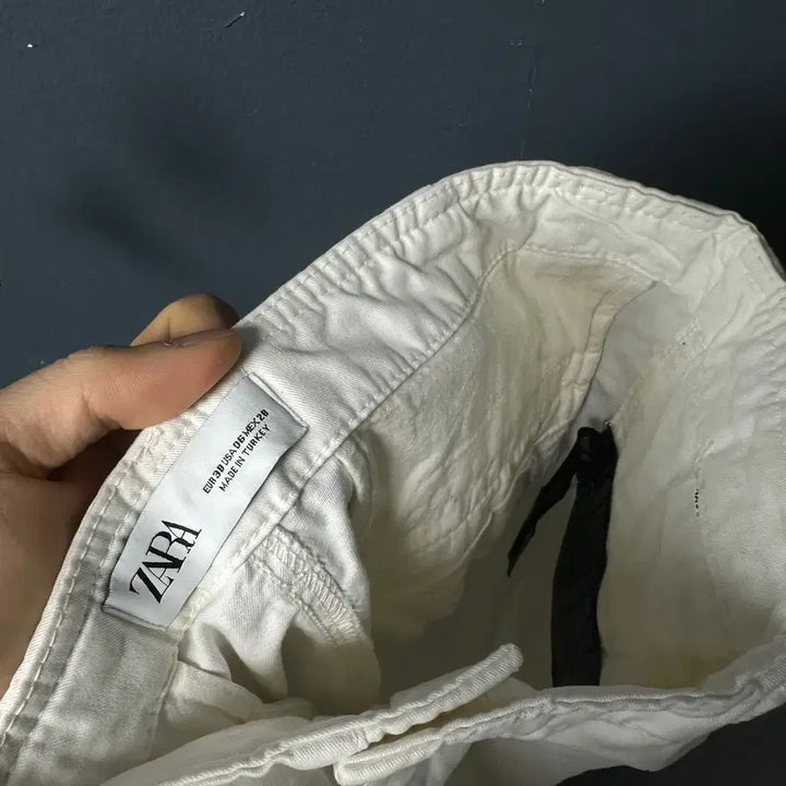 [BUNJANG] ZARA White Chino Pants / 28 자라 화이트 치노팬츠 면바지