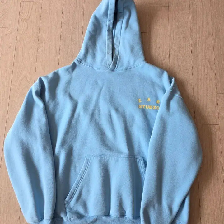 [BUNJANG] IAPP Studio Hoodie Sky Blue XL / 아이앱 스튜디오 후드 스카이 블루 XL