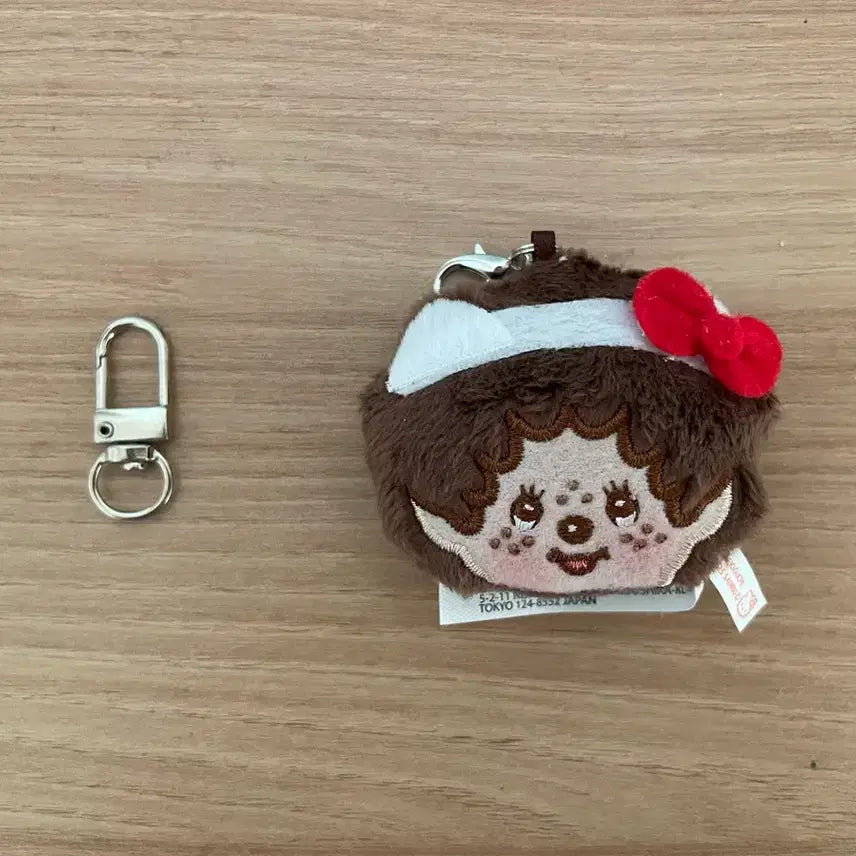 [BUNJANG] Monchhichi Hello Kitty Charm Keychain / 몬치치 헬로키티 참 (키링)
