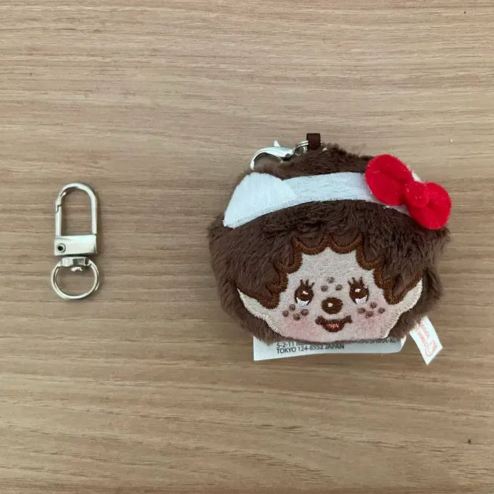 [BUNJANG] Monchhichi Hello Kitty Charm Keychain / 몬치치 헬로키티 참 (키링)