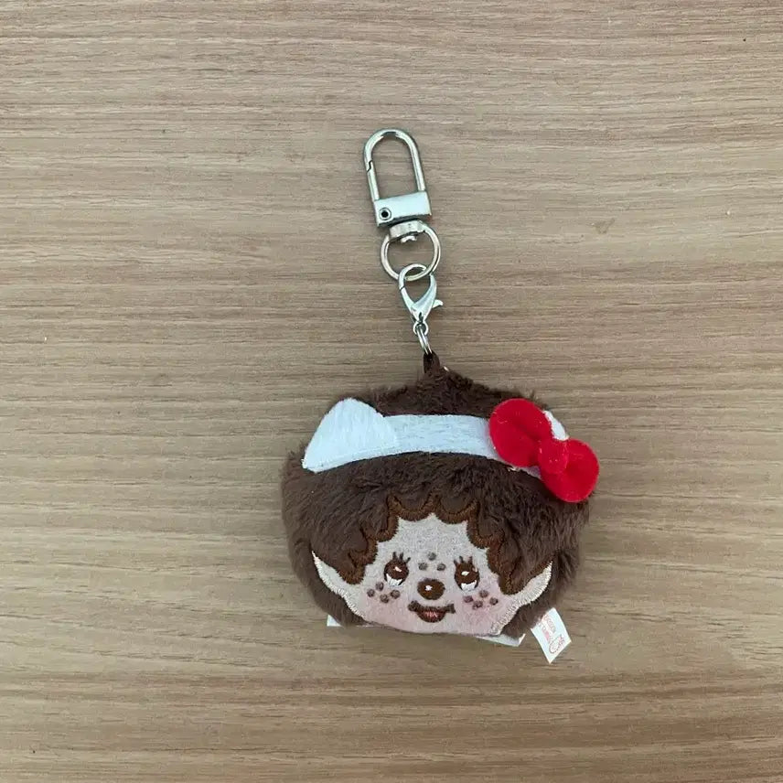[BUNJANG] Monchhichi Hello Kitty Charm Keychain / 몬치치 헬로키티 참 (키링)