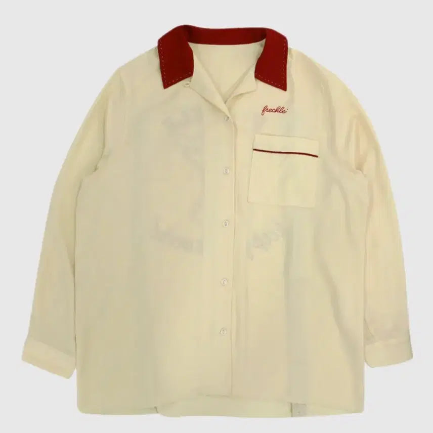 [BUNJANG] Freckle Bowling Shirt - Yellow / 새상품/프레클 bowling shirt in yellow