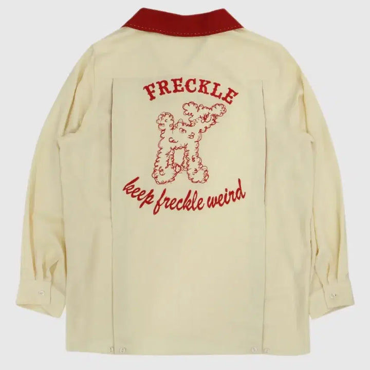 [BUNJANG] Freckle Bowling Shirt - Yellow / 새상품/프레클 bowling shirt in yellow
