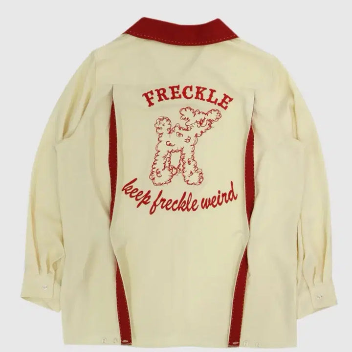 [BUNJANG] Freckle Bowling Shirt - Yellow / 새상품/프레클 bowling shirt in yellow
