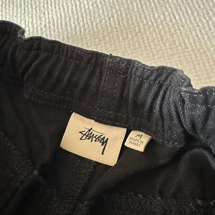 [BUNJANG] Stussy Airbrush Icon Beach Pants Black / 스투시 에어브러쉬 아이콘 비치 팬츠 블랙