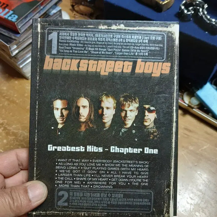 [BUNJANG] Backstreet Boys Greatest Hits Chapter One Album / 백스트리트 보이즈 Greatest Hits Chapter One 미사용