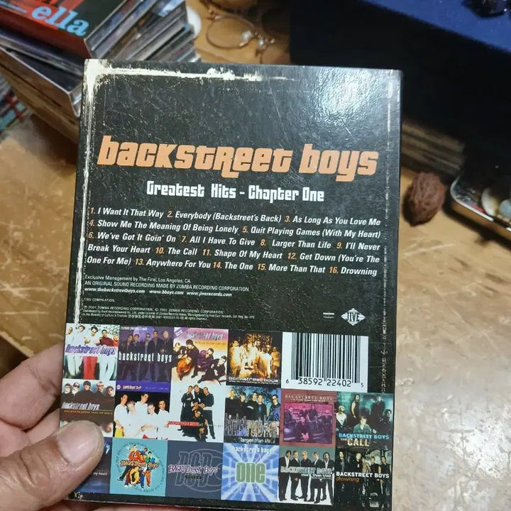 [BUNJANG] Backstreet Boys Greatest Hits Chapter One Album / 백스트리트 보이즈 Greatest Hits Chapter One 미사용