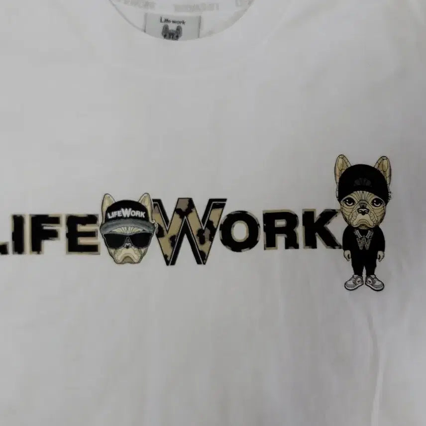 [BUNJANG] Life Work Radog Graphic Round T-shirt / (M)라이프워크 라독그래픽 라운드 반팔티셔츠 판매합니다