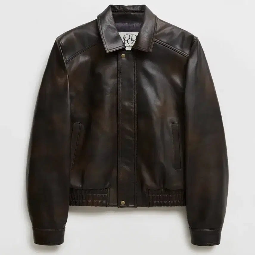 [BUNJANG] Elmood Hector Goat Leather Blouson / [44] 엘무드 헥터 고트 레더 블루종