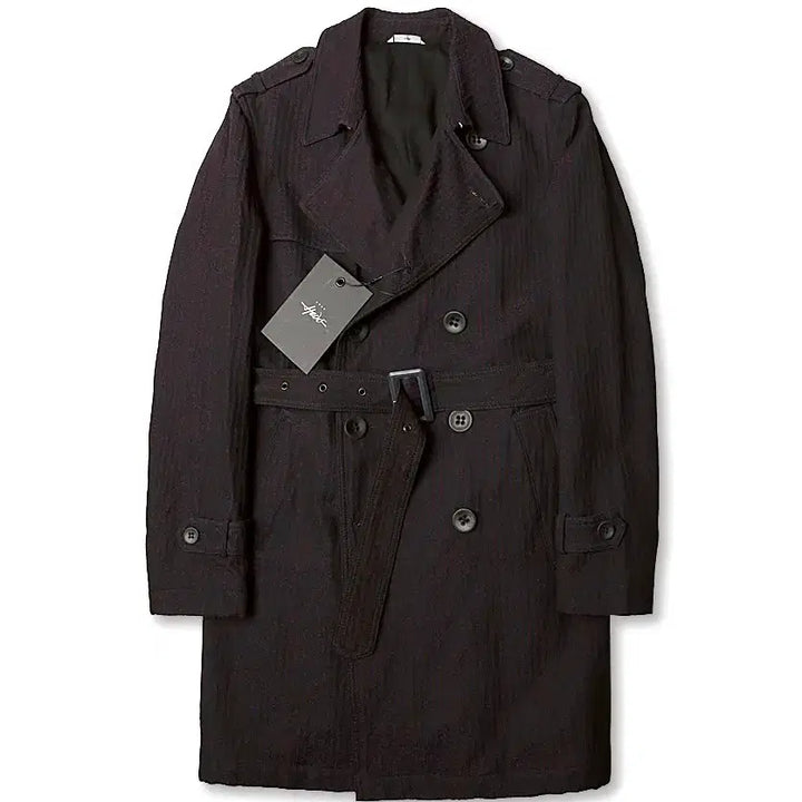 [BUNJANG] Hevo Mystery Color Italy Trench Coat / 헤보 [Hevo] 미스테리 컬러 이태리 트렌치 코트