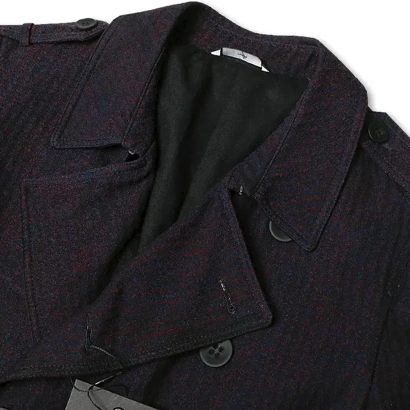 [BUNJANG] Hevo Mystery Color Italy Trench Coat / 헤보 [Hevo] 미스테리 컬러 이태리 트렌치 코트