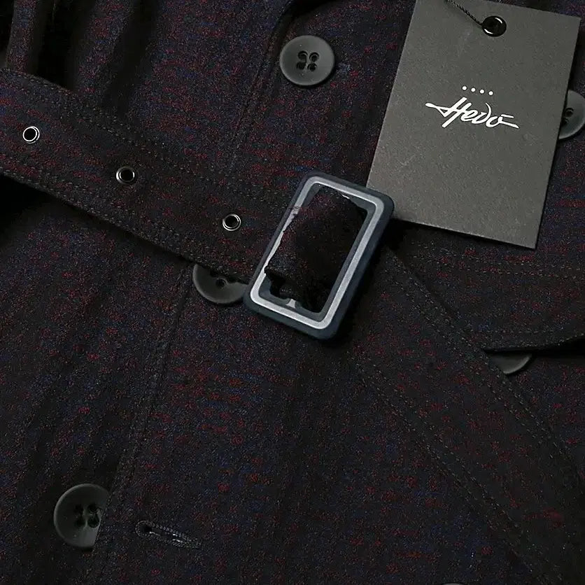 [BUNJANG] Hevo Mystery Color Italy Trench Coat / 헤보 [Hevo] 미스테리 컬러 이태리 트렌치 코트
