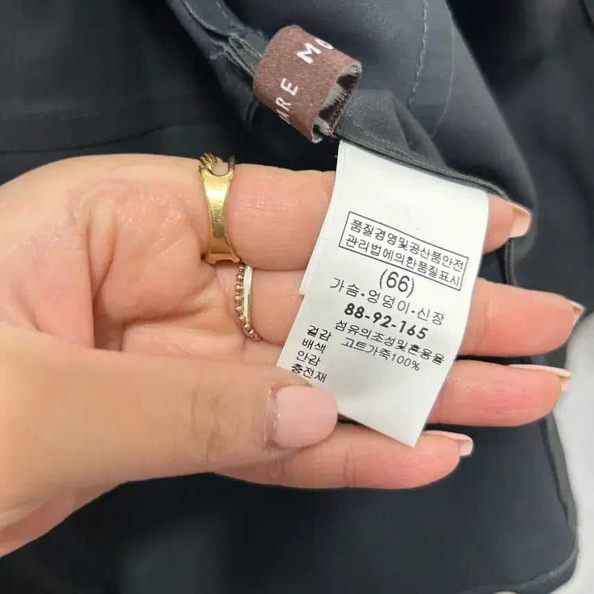 [SOLD OUT] 블랙 레더 셔츠 자켓 66사이즈