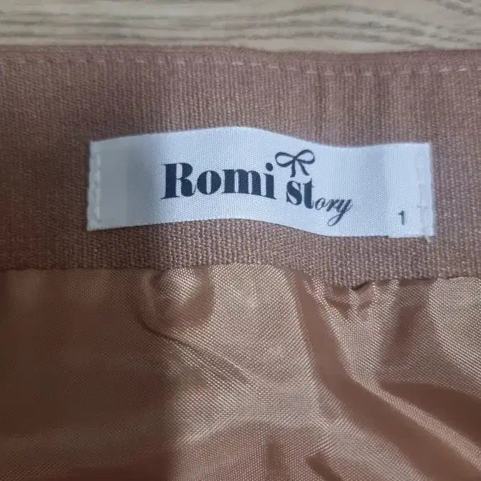 [BUNJANG] Romistory Brown Skirt / 로미스토리 1 브라운 스커트