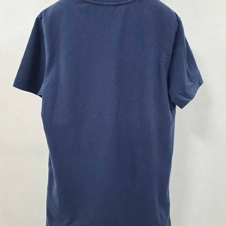 [BUNJANG] Reebok Navy Logo Short Sleeve T-shirt / 리복 네이비 로고 반팔 티셔츠 S