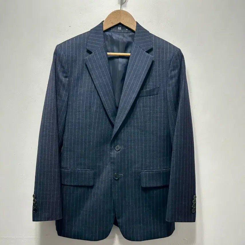 [BUNJANG] ZIOZIA Striped Suit Jacket / ZIO 지오지아 스트라이프 정장 자켓 100사이즈