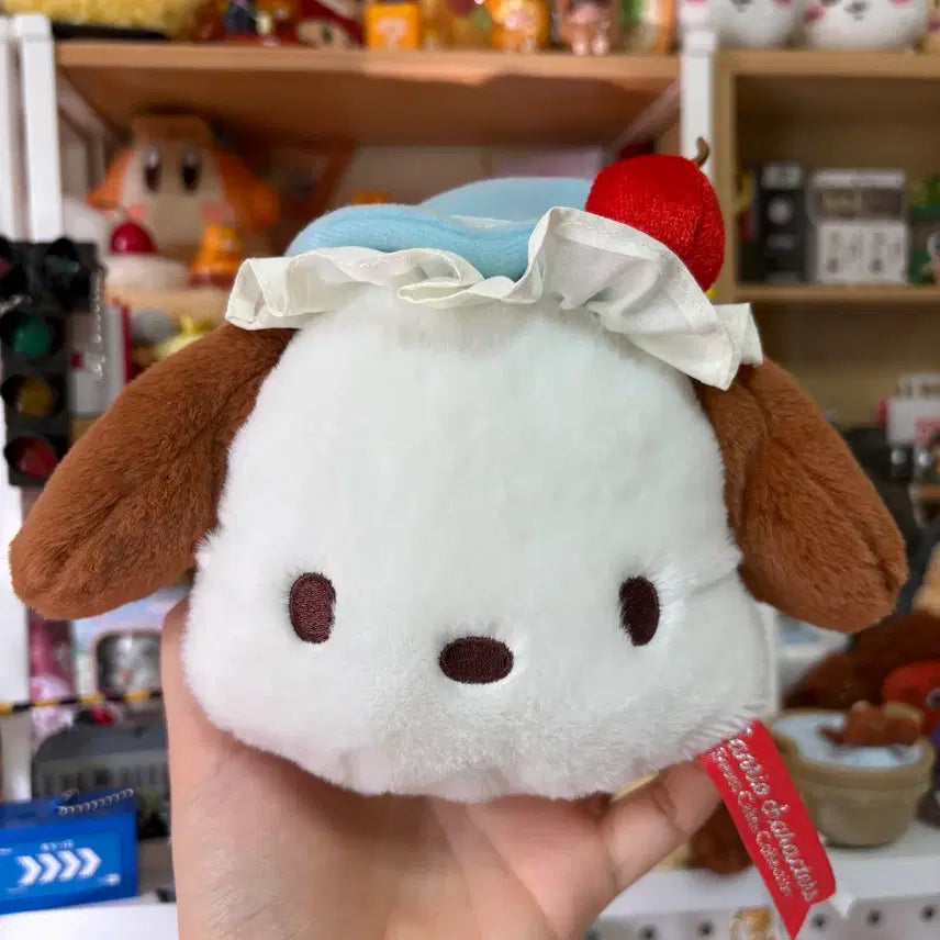 [BUNJANG] Sanrio Sweet Cake Pop-up Pochacco Card Holder / 산리오 스위트 케이크 팝업 포차코 릴패스 (카드 지갑)