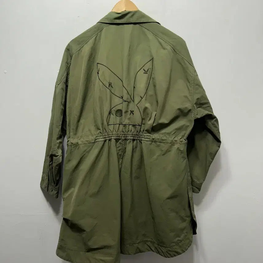 [BUNJANG] JESSICA Khaki Green Field Jacket (Size 55) / JESSICA 카키색 야상 점퍼 55사이즈