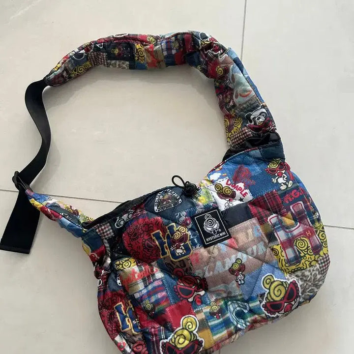 [BUNJANG] Hysteric Glamour Mini Big PU Bag Blue / HYSTERIC GLAMOUR 히스테릭글래머 히스테릭 미니 빅 PU 백