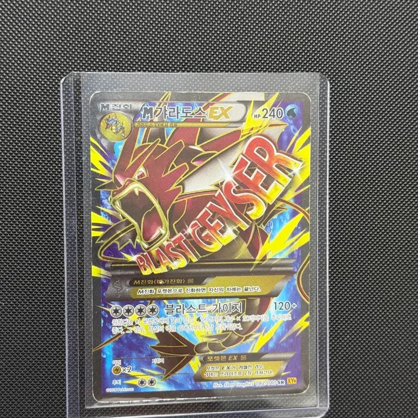 [SOLD OUT] 포켓몬 카드 M갸라도스EX XY9 SR 이로치 -2016-