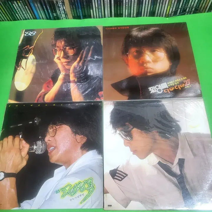 [BUNJANG] Jeon Young Rok LP Record Bundle / -LP- 전영록 음반 LP 4장