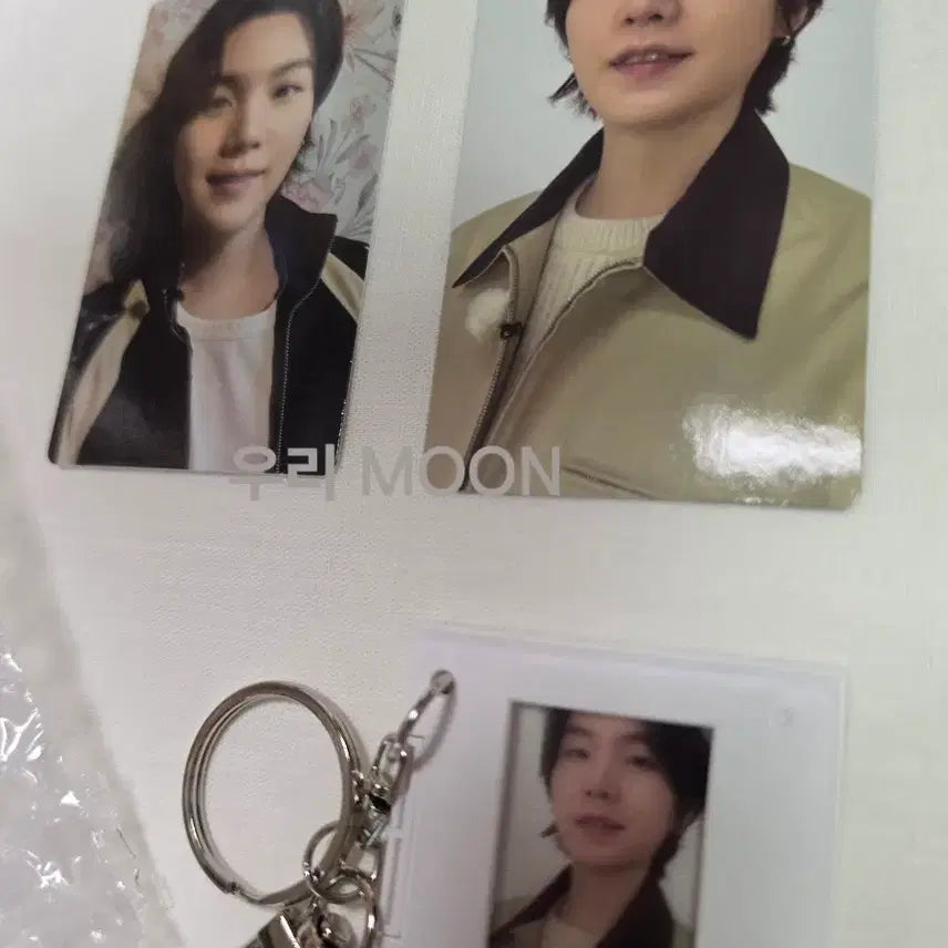 [BUNJANG] BTS Suga Photocard + Keyring Set / 방탄소년단 아리랑 Arirang 슈가 윤기 포토카드 + 키링 세트
