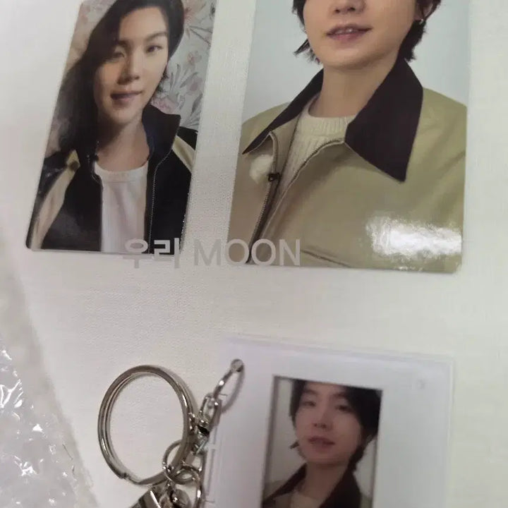 [BUNJANG] BTS Suga Photocard + Keyring Set / 방탄소년단 아리랑 Arirang 슈가 윤기 포토카드 + 키링 세트