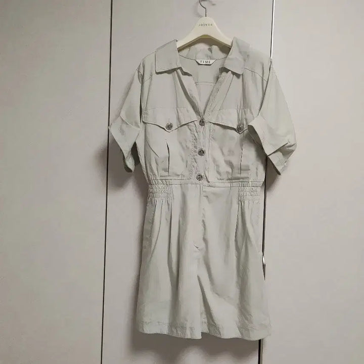 [BUNJANG] Time Linen Blend Jumpsuit / 한섬 타임 린넨블랜드 점프슈트