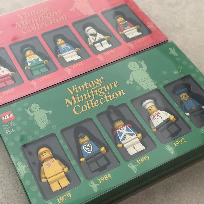 [BUNJANG] LEGO Vintage Minifigure Collection Set (Vol. 2 + Vol. 3) / 레고 빈티지 미니피규어 컬렉션 세트 (Vol.2 + Vol.3)