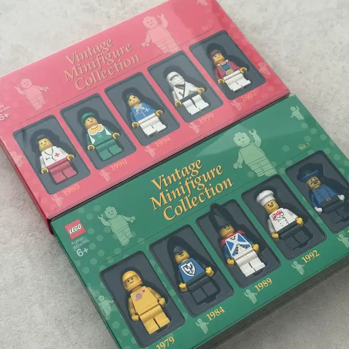 [BUNJANG] LEGO Vintage Minifigure Collection Set (Vol. 2 + Vol. 3) / 레고 빈티지 미니피규어 컬렉션 세트 (Vol.2 + Vol.3)