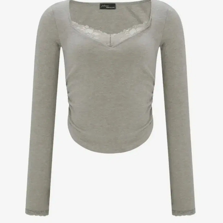 [BUNJANG] Please No Follow Vera Top Mocha Gray Top / 플리즈노팔로우 베라탑 모카그레이