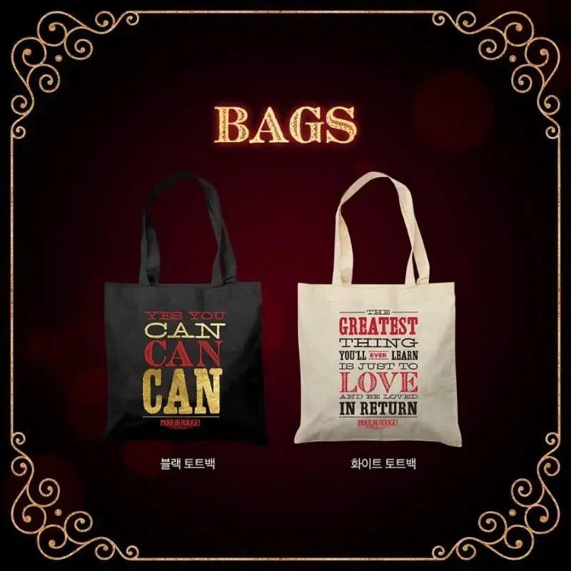 [BUNJANG] Moulin Rouge MD Tote Bag / 뮤지컬 물랑루즈 md 토트백 에코백 판매(블랙)