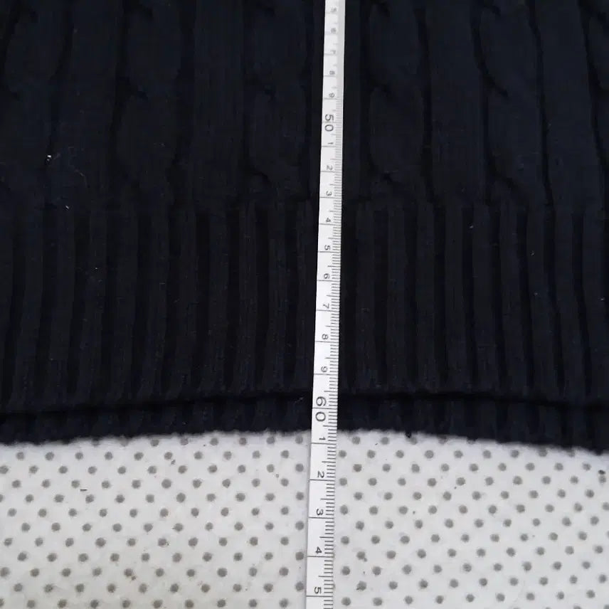 [BUNJANG] Polo Ralph Lauren Black V-Neck Knit / 폴로 랄프로렌 블랙 브이넥 니트