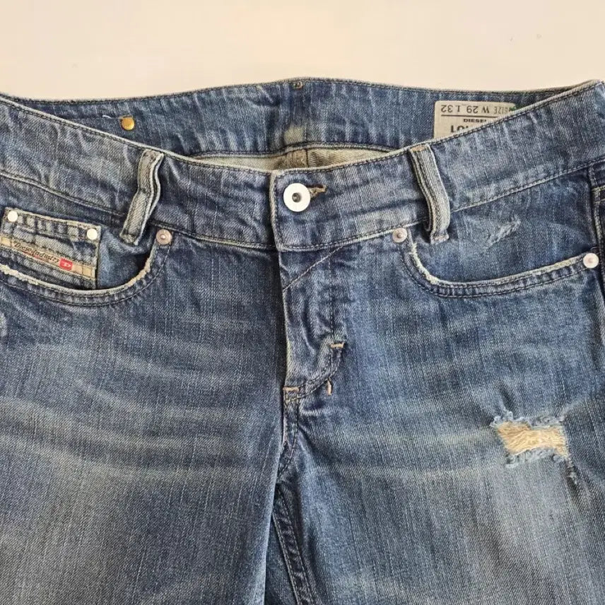 [BUNJANG] Diesel LOUVELY Denim Jeans W29 L32 / 디젤 데님팬츠 데미지진 중청 W29 L32