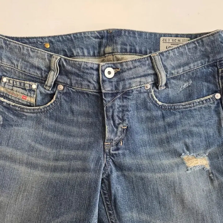 [BUNJANG] Diesel LOUVELY Denim Jeans W29 L32 / 디젤 데님팬츠 데미지진 중청 W29 L32