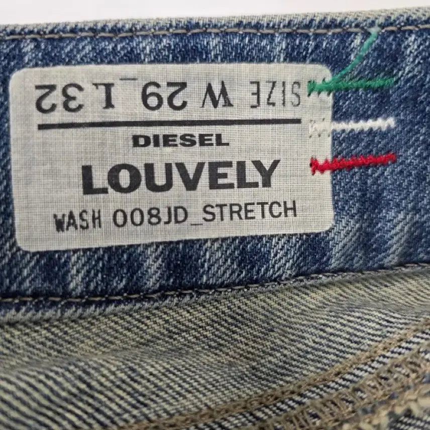 [BUNJANG] Diesel LOUVELY Denim Jeans W29 L32 / 디젤 데님팬츠 데미지진 중청 W29 L32