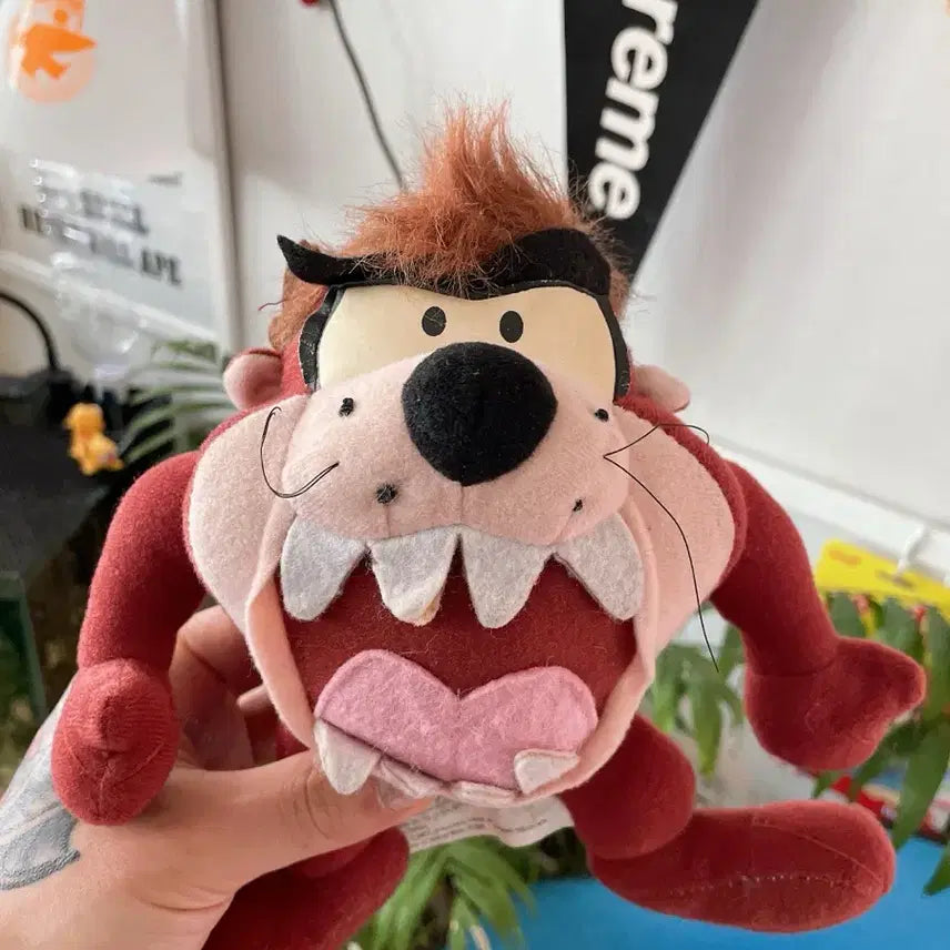 [BUNJANG] Vintage 90s Looney Tunes Taz Plush Doll / 90s 빈티지 루니툰즈 태즈 인형