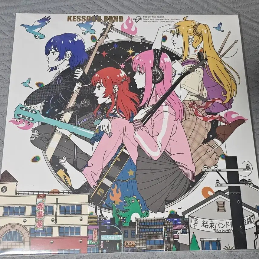 [BUNJANG] Bocchi the Rock! LP &amp; Yusuke Nakamura Collaboration Jacket / 봇치더락 lp + 나카무라유스케 콜라보 자켓
