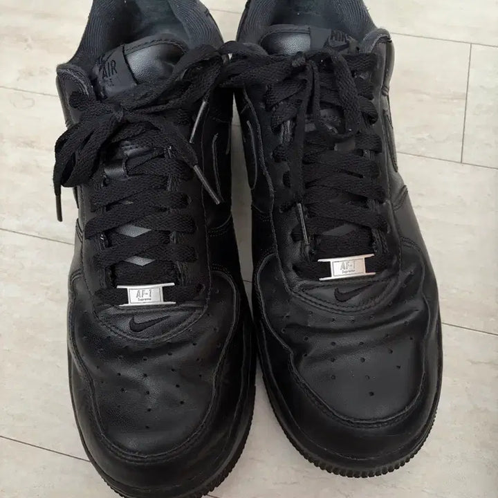 [BUNJANG] Supreme Force Black Sneakers / 슈프림포스 블랙 290