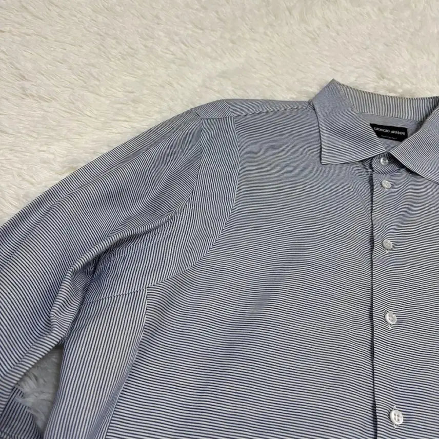 [BUNJANG] Giorgio Armani BORGO 21 Striped Shirt / 조르지오 아르마니 BORGO 21 스트라이프 셔츠
