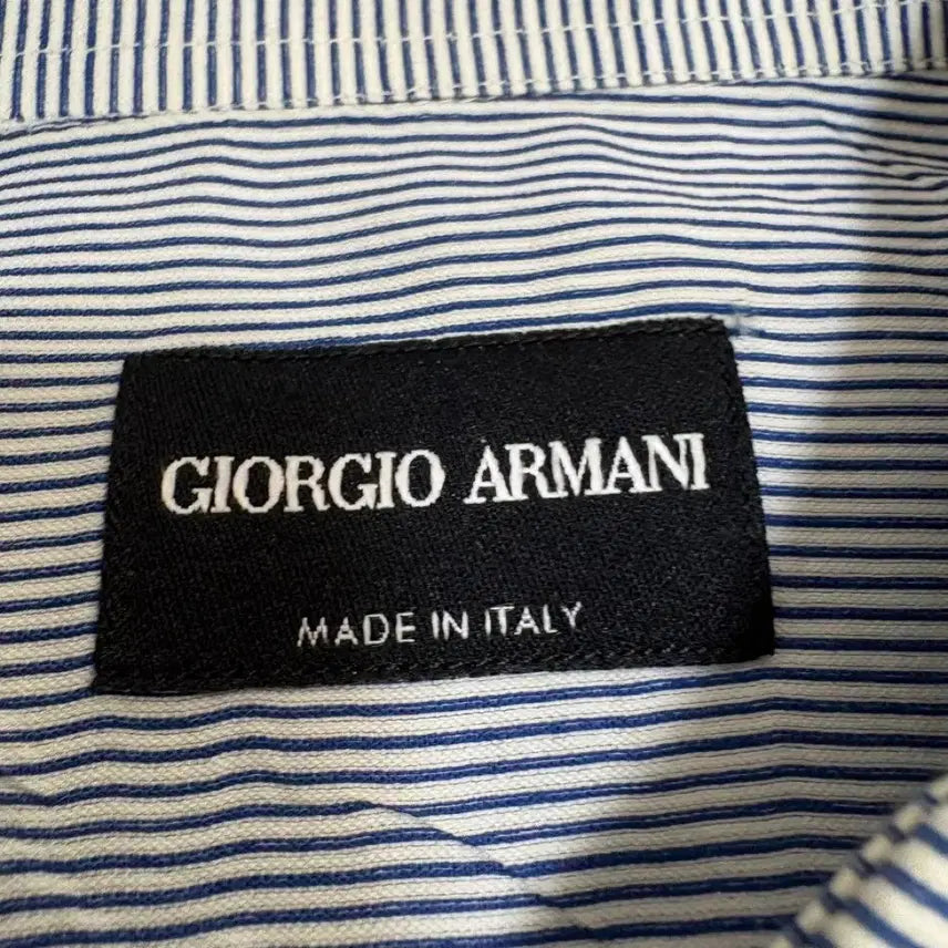 [BUNJANG] Giorgio Armani BORGO 21 Striped Shirt / 조르지오 아르마니 BORGO 21 스트라이프 셔츠