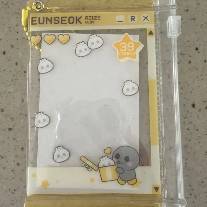 [BUNJANG] Song YONGDOL PVC Photocard Holder / 라이즈 은석 리라즈 팝업 송용돌이 pvc 포토카드 포카 홀더 파우치