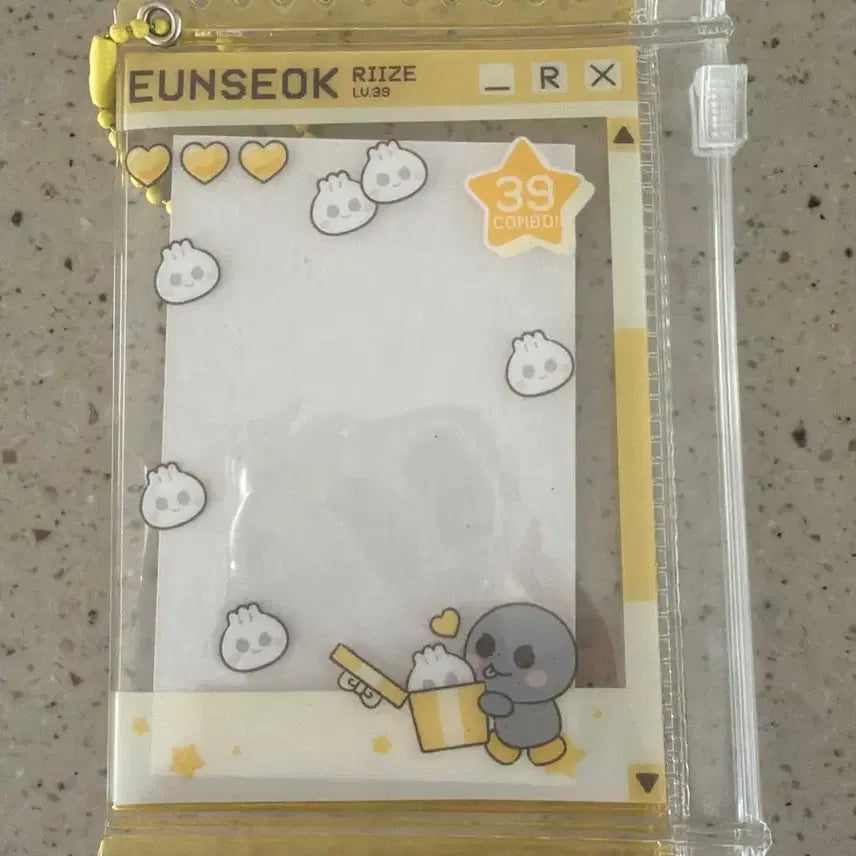 [BUNJANG] Song YONGDOL PVC Photocard Holder / 라이즈 은석 리라즈 팝업 송용돌이 pvc 포토카드 포카 홀더 파우치