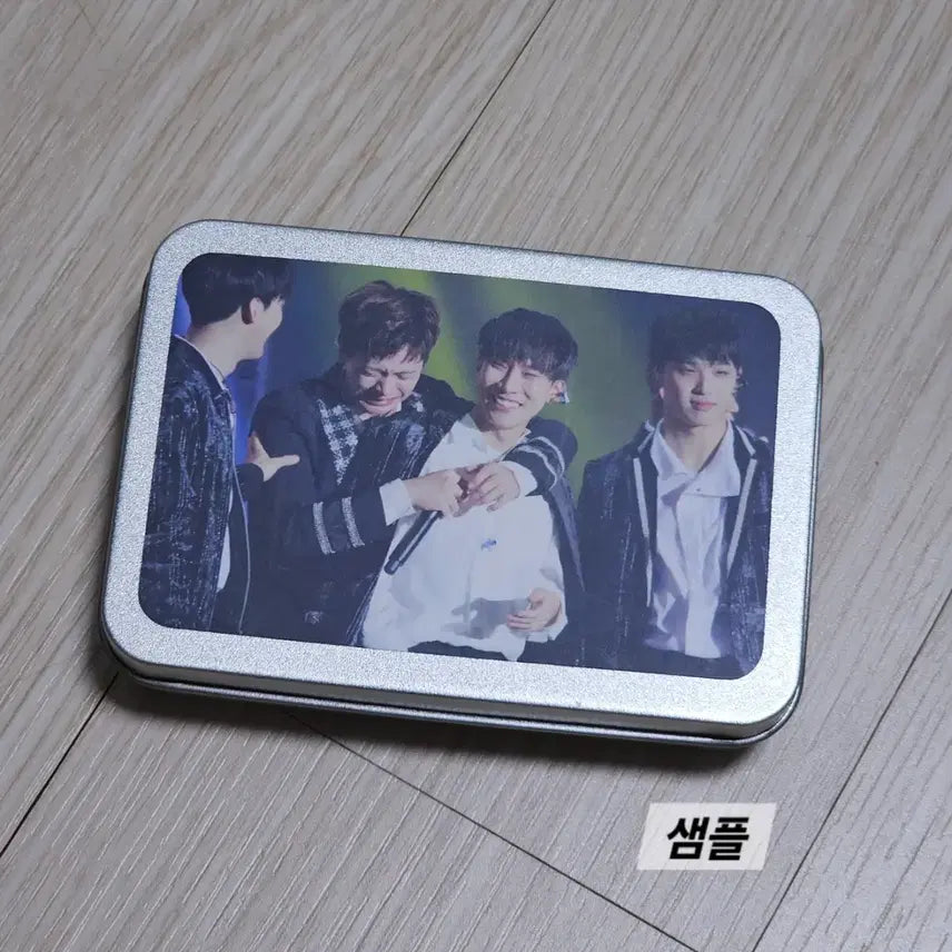 [BUNJANG] BTOB Tin Case + Sticker (Lee Changsub Yook Sungjae Lee Minhyuk Lim Hyunsik) / 비투비 틴케이스 + 스티커 (이창섭 육성재 이민혁 임현식)